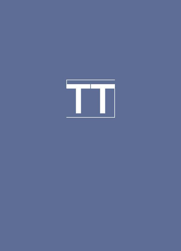 A blue backing with 'TT' in white font on the top