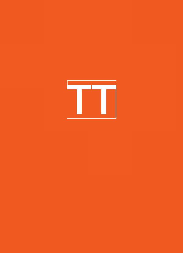 An orange backing with 'TT' in white font on the top