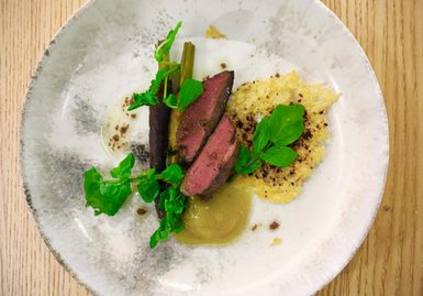 A succulent beef dish.