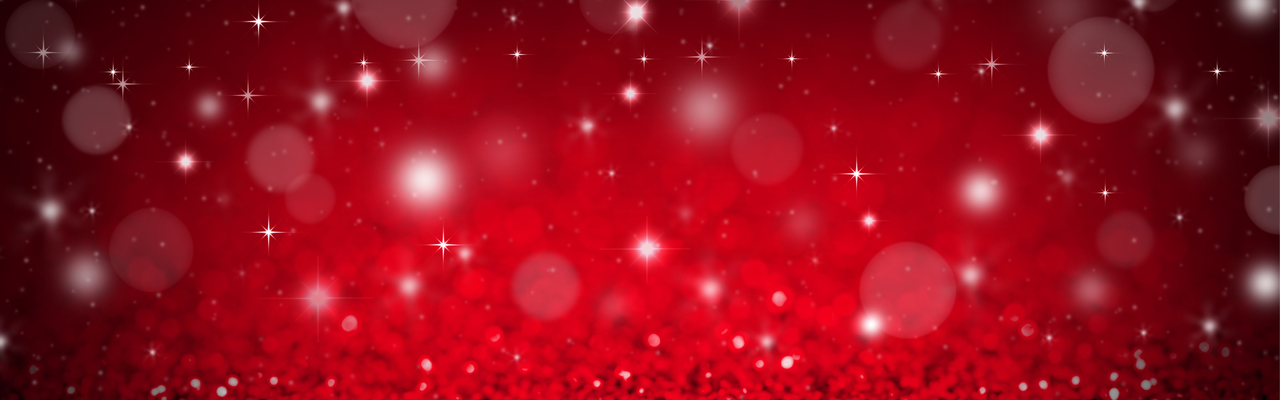 Sparkly red glitter fading to black